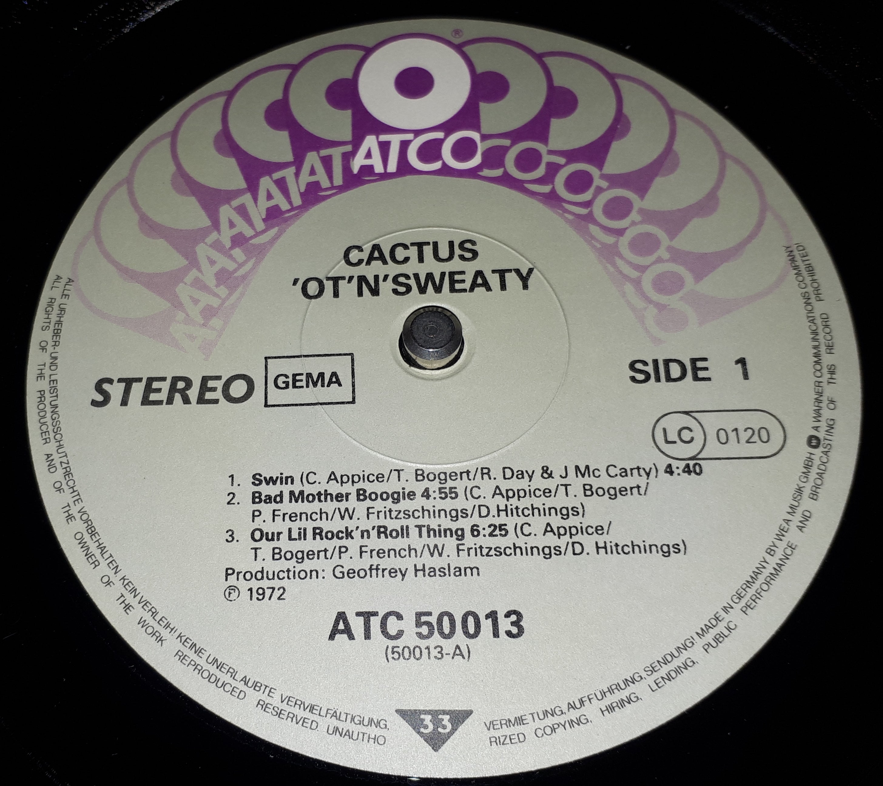 Cactus - Ot 'N' Sweaty