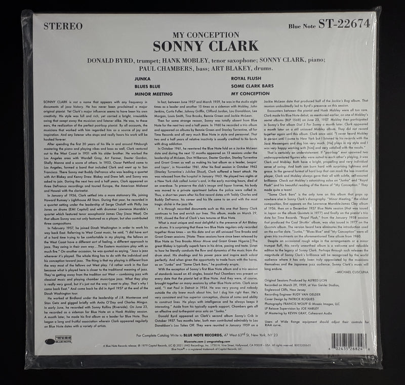 Sonny Clark -  My Conception