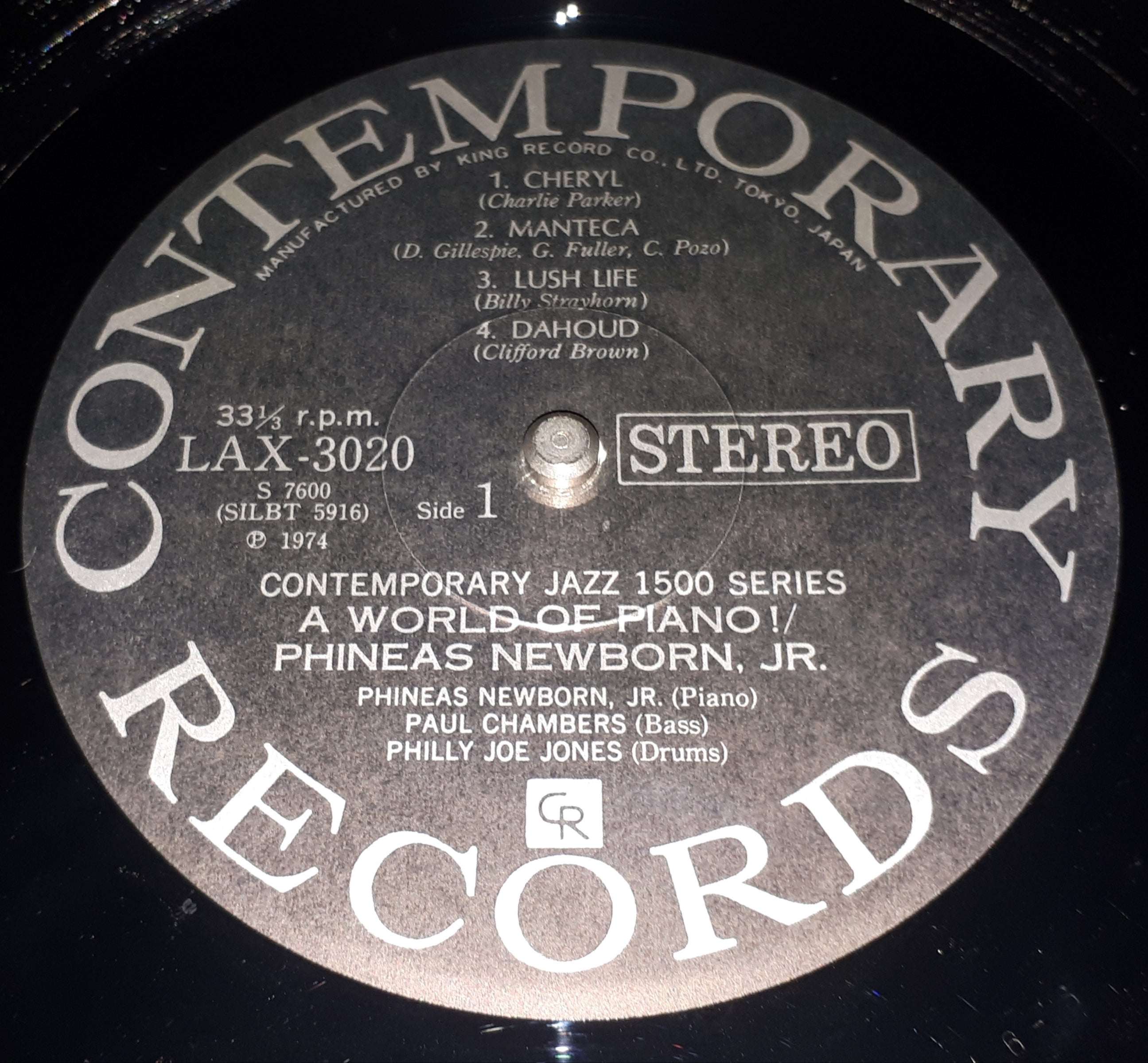 Phineas Newborn Jr. - A World Of Piano! (Promo)