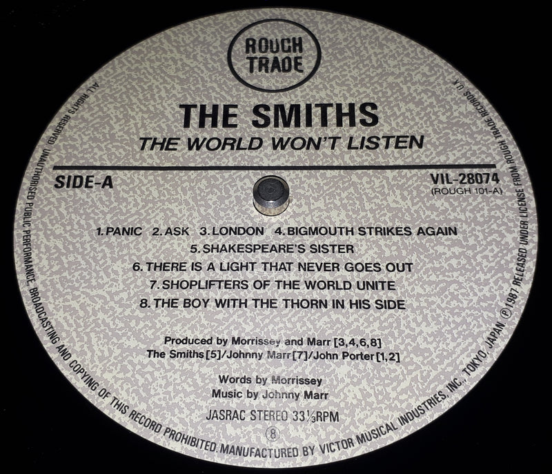 The Smiths - The World Won't Listen